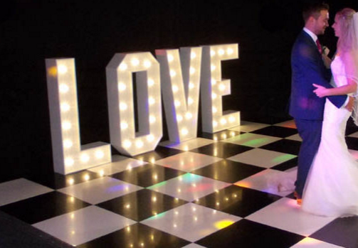 Giant Light Up Letters
