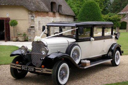 Bramwith Vintage Style Wedding Car - Ruby