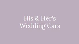 His & Hers Wedding Cars