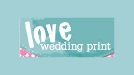 Love Wedding Print