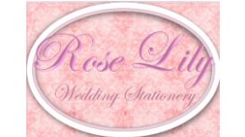 Rose Lily Wedding Stationery
