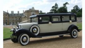 Vintage Limousine Wedding Car